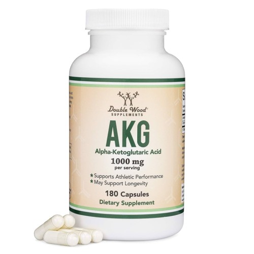 Double Wood Supplements AKG - Alpha Ketoglutarate